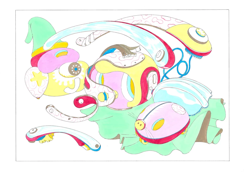 Megaman-antoine-orand-encore-vivant-galerie-mira- copie